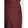 Tiavllya Fashion 2 Pieces Mens Burgundy Suit Flat Peak Lapel Tuxedos For Wedding (Blazer+Pants)
