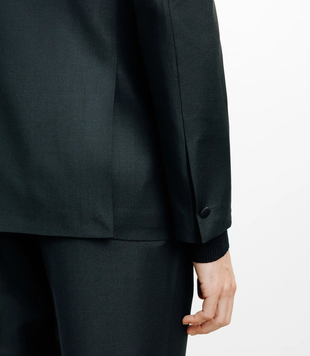 Tiavllya Fashion 2 Pieces Mens Suit Flat Double Breasted Tuxedos For Wedding (Blazer+Pants)