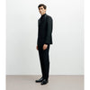 Tiavllya Fashion 2 Pieces Mens Suit Flat Double Breasted Tuxedos For Wedding (Blazer+Pants)