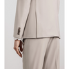 Tiavllya Fashion 2 Pieces Mens Suit Flat Double Breasted Tuxedos For Wedding (Blazer+Pants)