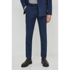 Tiavllya Fashion 2 Pieces Mens Suit Flat Double Breasted Tuxedos For Wedding (Blazer+Pants)