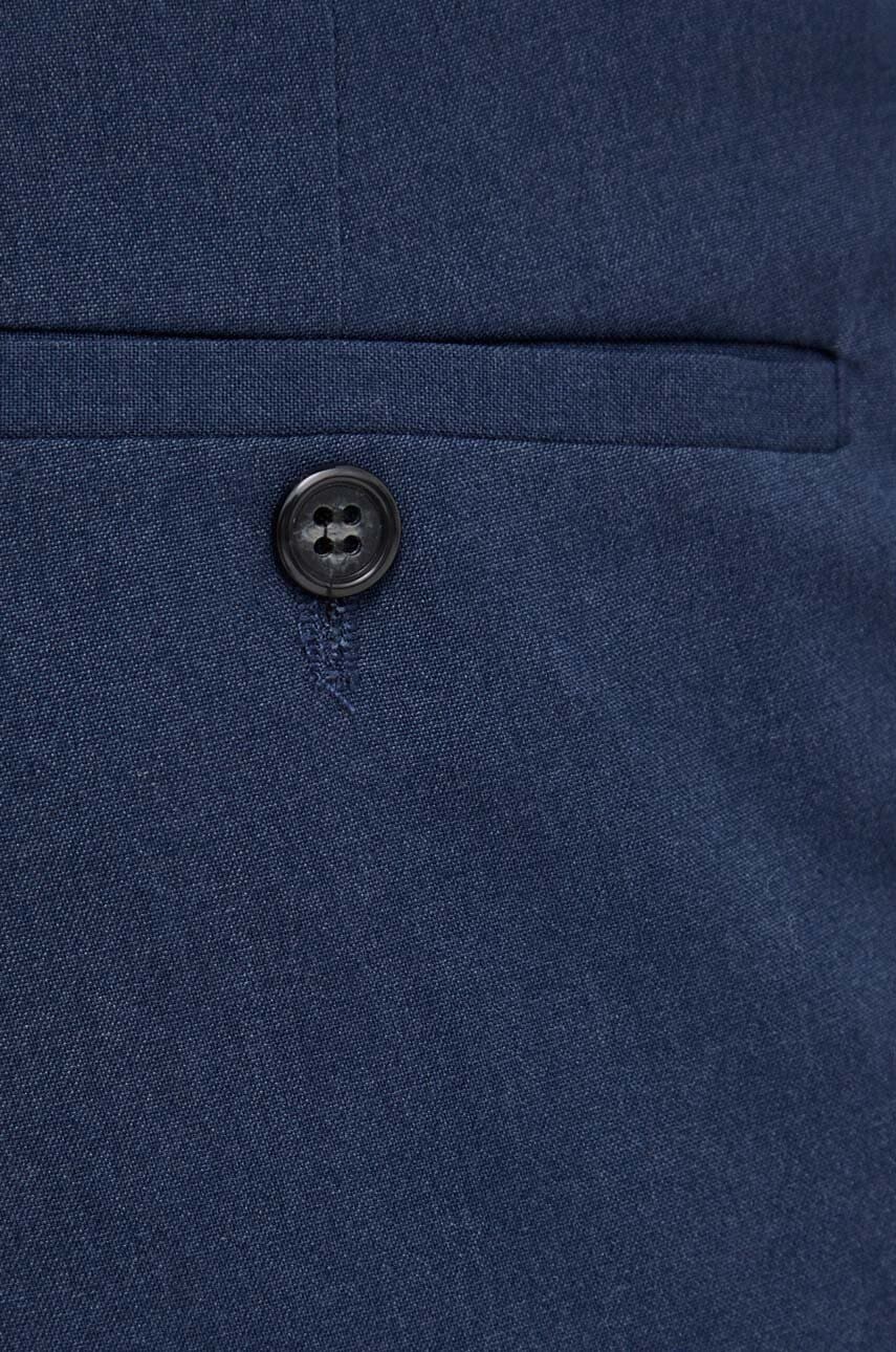 Tiavllya Fashion 2 Pieces Mens Suit Flat Double Breasted Tuxedos For Wedding (Blazer+Pants)