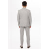 Tiavllya Fashion 2 Pieces Mens Suit Flat Double Breasted Tuxedos For Wedding (Blazer+Pants)