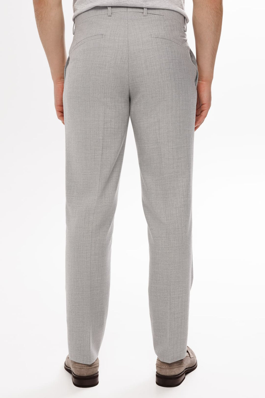 Tiavllya Fashion 2 Pieces Mens Suit Flat Double Breasted Tuxedos For Wedding (Blazer+Pants)