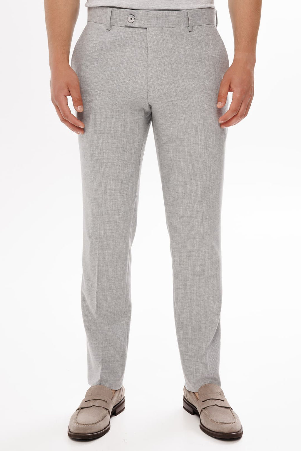 Tiavllya Fashion 2 Pieces Mens Suit Flat Double Breasted Tuxedos For Wedding (Blazer+Pants)