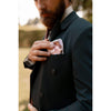 Tiavllya Fashion 2 Pieces Mens Suit Flat Double Breasted Tuxedos For Wedding (Blazer+Pants)