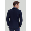 Tiavllya Fashion 2 Pieces Mens Suit Flat Double Breasted Tuxedos For Wedding (Blazer+Pants)