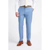 Tiavllya Fashion 2 Pieces Mens Suit Flat Double Breasted Tuxedos For Wedding (Blazer+Pants)