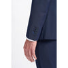 Tiavllya Fashion 2 Pieces Mens Suit Flat Double Breasted Tuxedos For Wedding (Blazer+Pants)