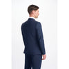 Tiavllya Fashion 2 Pieces Mens Suit Flat Double Breasted Tuxedos For Wedding (Blazer+Pants)