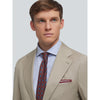 Tiavllya Fashion 2 Pieces Mens Suit Flat Notch Lapel Tuxedos For Wedding (Blazer+Pants)
