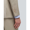 Tiavllya Fashion 2 Pieces Mens Suit Flat Notch Lapel Tuxedos For Wedding (Blazer+Pants)