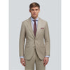 Tiavllya Fashion 2 Pieces Mens Suit Flat Notch Lapel Tuxedos For Wedding (Blazer+Pants)