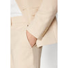 Tiavllya Fashion 2 Pieces Mens Suit Flat Peak Lapel Double Breasted Tuxedos For Wedding (Blazer+Pants)