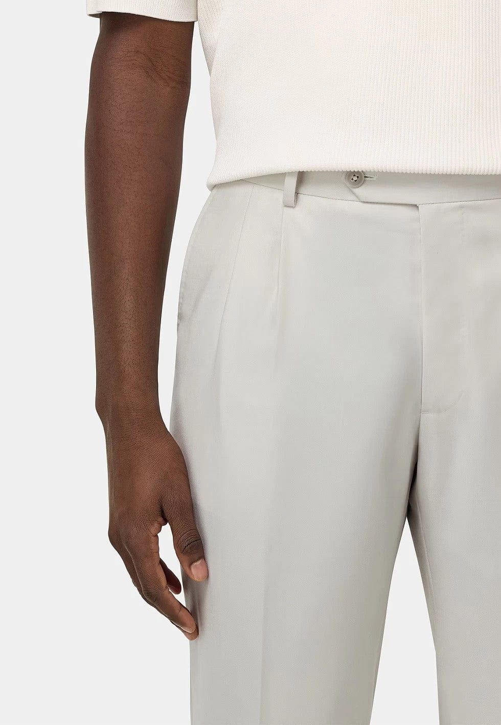 Tiavllya Fashion 2 Pieces Mens Suit Flat Peak Lapel Double Breasted Tuxedos For Wedding (Blazer+Pants)