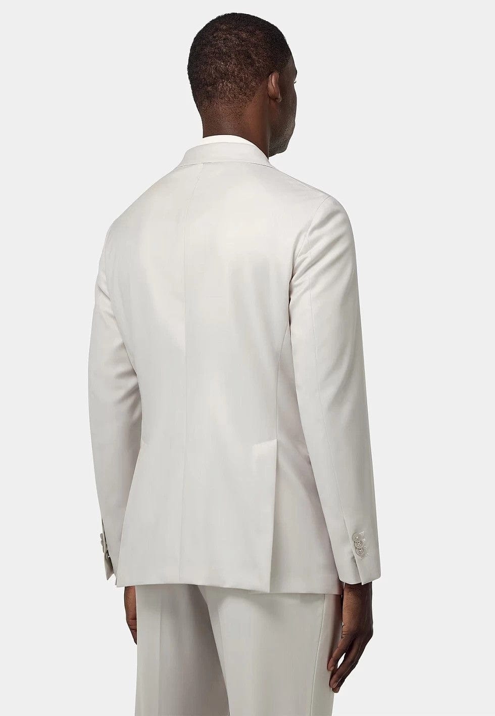 Tiavllya Fashion 2 Pieces Mens Suit Flat Peak Lapel Double Breasted Tuxedos For Wedding (Blazer+Pants)