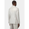 Tiavllya Fashion 2 Pieces Mens Suit Flat Peak Lapel Double Breasted Tuxedos For Wedding (Blazer+Pants)