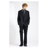 Tiavllya Fashion 2 Pieces Mens Suit Flat Peak Lapel Double Breasted Tuxedos For Wedding (Blazer+Pants)