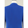 Tiavllya Fashion 2 Pieces Mens Suit Flat Peak Lapel Tuxedos For Wedding (Blazer+Pants)