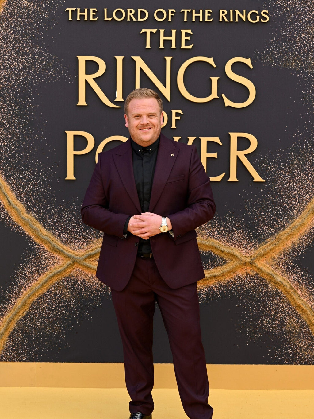 Tiavllya Fashion 2 Pieces Mens Suit Flat Peak Lapel Tuxedos For Wedding (Blazer+Pants)