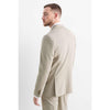Tiavllya Fashion 2 Pieces Mens Suit Flat Peak Lapel Tuxedos For Wedding (Blazer+Pants)