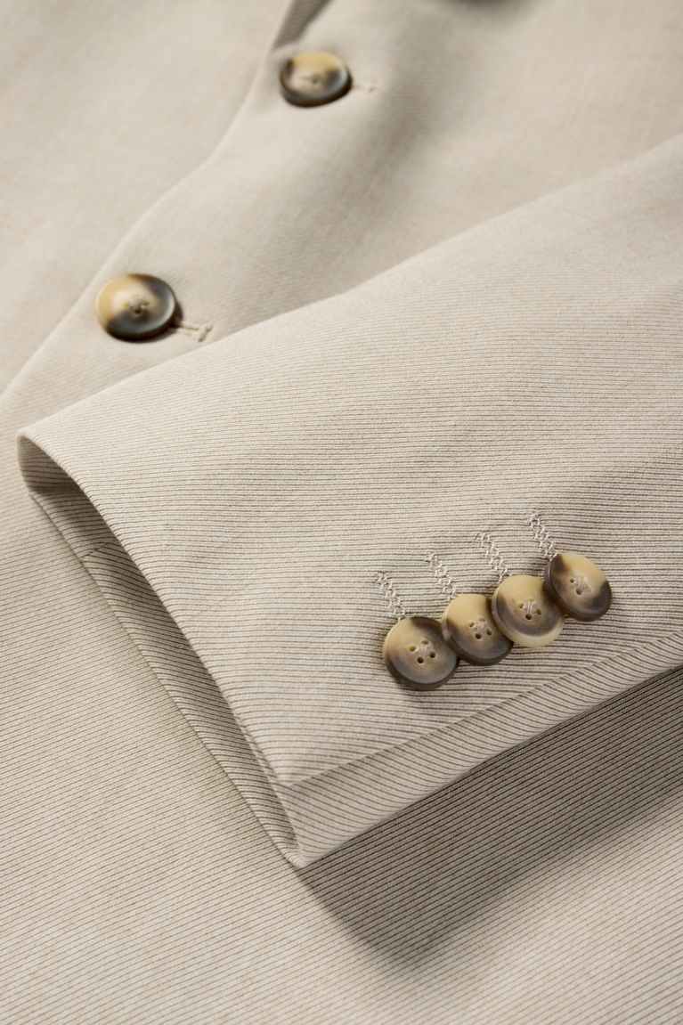 Tiavllya Fashion 2 Pieces Mens Suit Flat Peak Lapel Tuxedos For Wedding (Blazer+Pants)