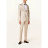 Tiavllya Fashion 2 Pieces Mens Suit Flat Peak Lapel Tuxedos For Wedding (Blazer+Pants)