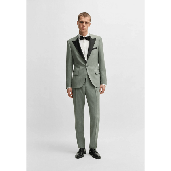 Tiavllya Fashion 2 Pieces Mens Suit Peak Lapel For Wedding (Blazer+Pants)