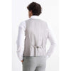 Tiavllya Fashion 3 Pieces Mens Suit Flat Notch Lapel Suit(Blazer+Vest+ Pant)