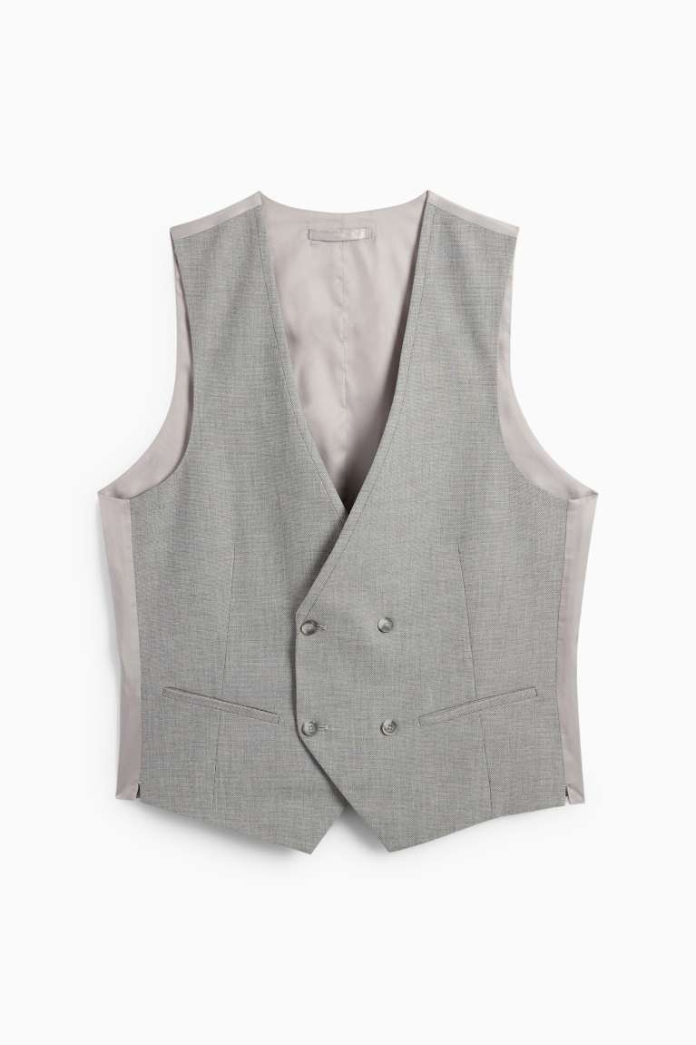 Tiavllya Fashion 3 Pieces Mens Suit Flat Notch Lapel Suit(Blazer+Vest+ Pant)