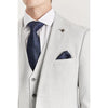 Tiavllya Fashion 3 Pieces Mens Suit Flat Notch Lapel Tuxedos (Blazer+vest+Pants)