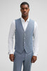 Tiavllya Fashion 3 Pieces Mens Suit Flat Notch Lapel Tuxedos (Blazer+vest+Pants)