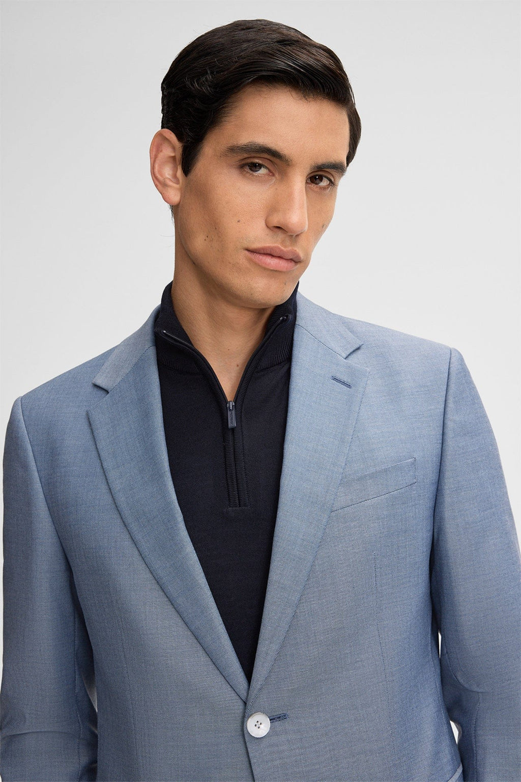 Tiavllya Fashion 3 Pieces Mens Suit Flat Notch Lapel Tuxedos (Blazer+vest+Pants)