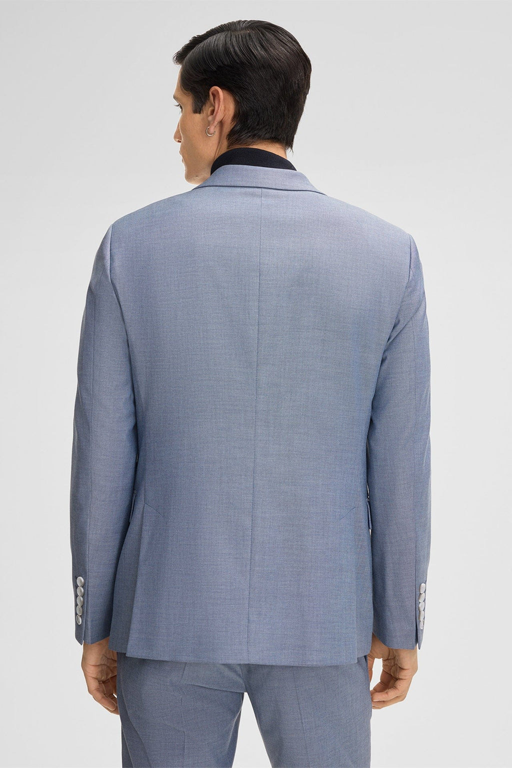 Tiavllya Fashion 3 Pieces Mens Suit Flat Notch Lapel Tuxedos (Blazer+vest+Pants)