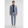 Tiavllya Fashion 3 Pieces Mens Suit Flat Notch Lapel Tuxedos (Blazer+vest+Pants)