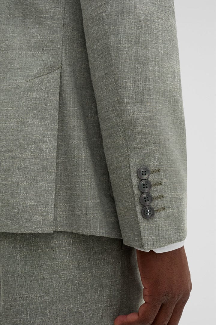 Tiavllya Fashion 3 Pieces Mens Suit Flat Notch Lapel Tuxedos (Blazer+vest+Pants)