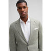 Tiavllya Fashion 3 Pieces Mens Suit Flat Notch Lapel Tuxedos (Blazer+vest+Pants)