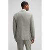 Tiavllya Fashion 3 Pieces Mens Suit Flat Notch Lapel Tuxedos (Blazer+vest+Pants)