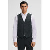 Tiavllya Fashion 3 Pieces Mens Suit Flat Notch Lapel Tuxedos (Blazer+vest+Pants)