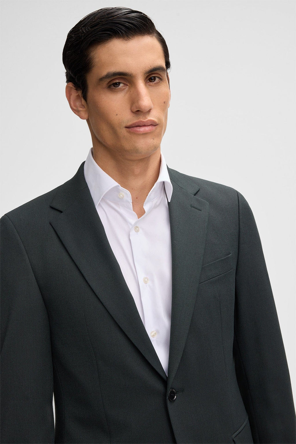 Tiavllya Fashion 3 Pieces Mens Suit Flat Notch Lapel Tuxedos (Blazer+vest+Pants)