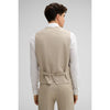Tiavllya Fashion 3 Pieces Mens Suit Flat Notch Lapel Tuxedos (Blazer+vest+Pants)