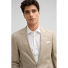 Tiavllya Fashion 3 Pieces Mens Suit Flat Notch Lapel Tuxedos (Blazer+vest+Pants)