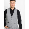 Tiavllya Fashion 3 Pieces Mens Suit Flat Notch Lapel Tuxedos (Blazer+vest+Pants)