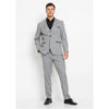 Tiavllya Fashion 3 Pieces Mens Suit Flat Notch Lapel Tuxedos (Blazer+vest+Pants)