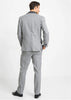Tiavllya Fashion 3 Pieces Mens Suit Flat Notch Lapel Tuxedos (Blazer+vest+Pants)