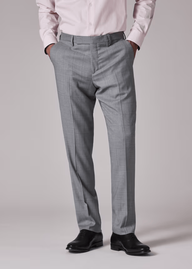 Tiavllya Fashion 3 Pieces Mens Suit Flat Notch Lapel Tuxedos (Blazer+vest+Pants)