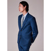 Tiavllya Fashion 3 Pieces Mens Suit Flat Notch Lapel Tuxedos (Blazer+vest+Pants)