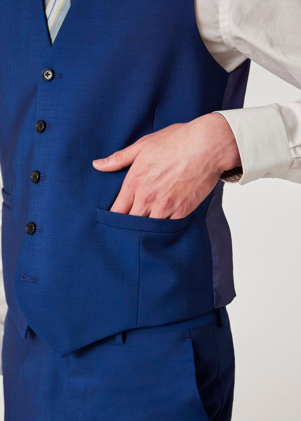 Tiavllya Fashion 3 Pieces Mens Suit Flat Notch Lapel Tuxedos (Blazer+vest+Pants)