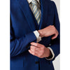 Tiavllya Fashion 3 Pieces Mens Suit Flat Notch Lapel Tuxedos (Blazer+vest+Pants)