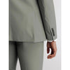 Tiavllya Fashion 3 Pieces Mens Suit Flat Notch Lapel Tuxedos (Blazer+vest+Pants)